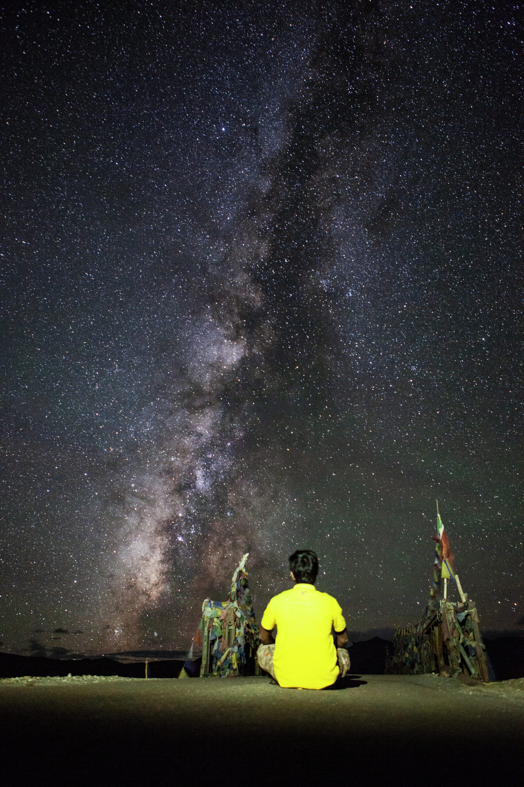Hanle Umesh milky way backdrop images