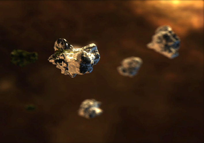 comets building blocks